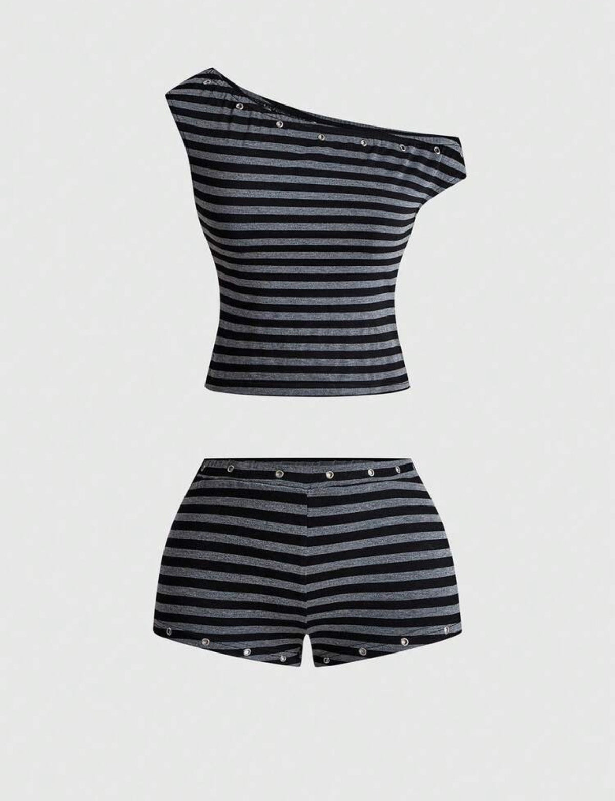 “Lyrics Lie” Grey 2 Piece Set