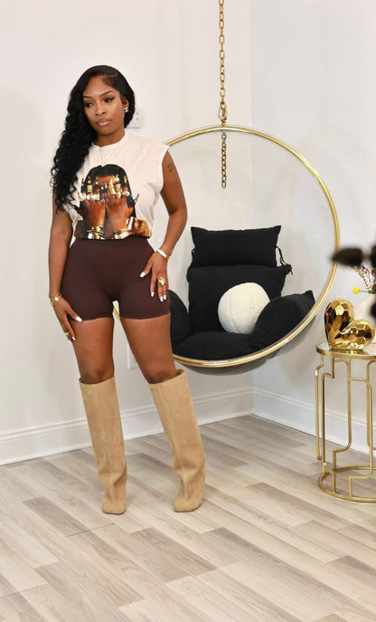 “Blind Me” Nude Top