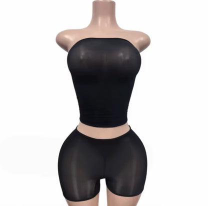 “Curve Control” Brown 2 Piece Set