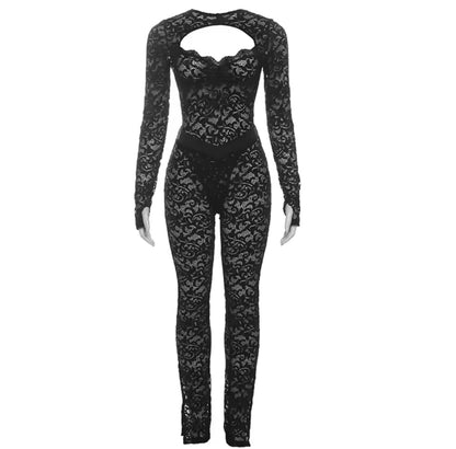 “Plain Sight” Black 2 Piece Set