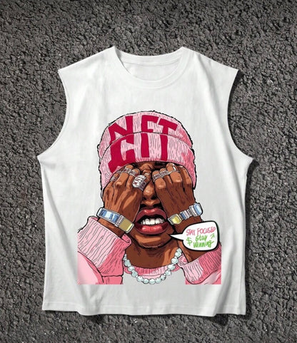“Net” White Top