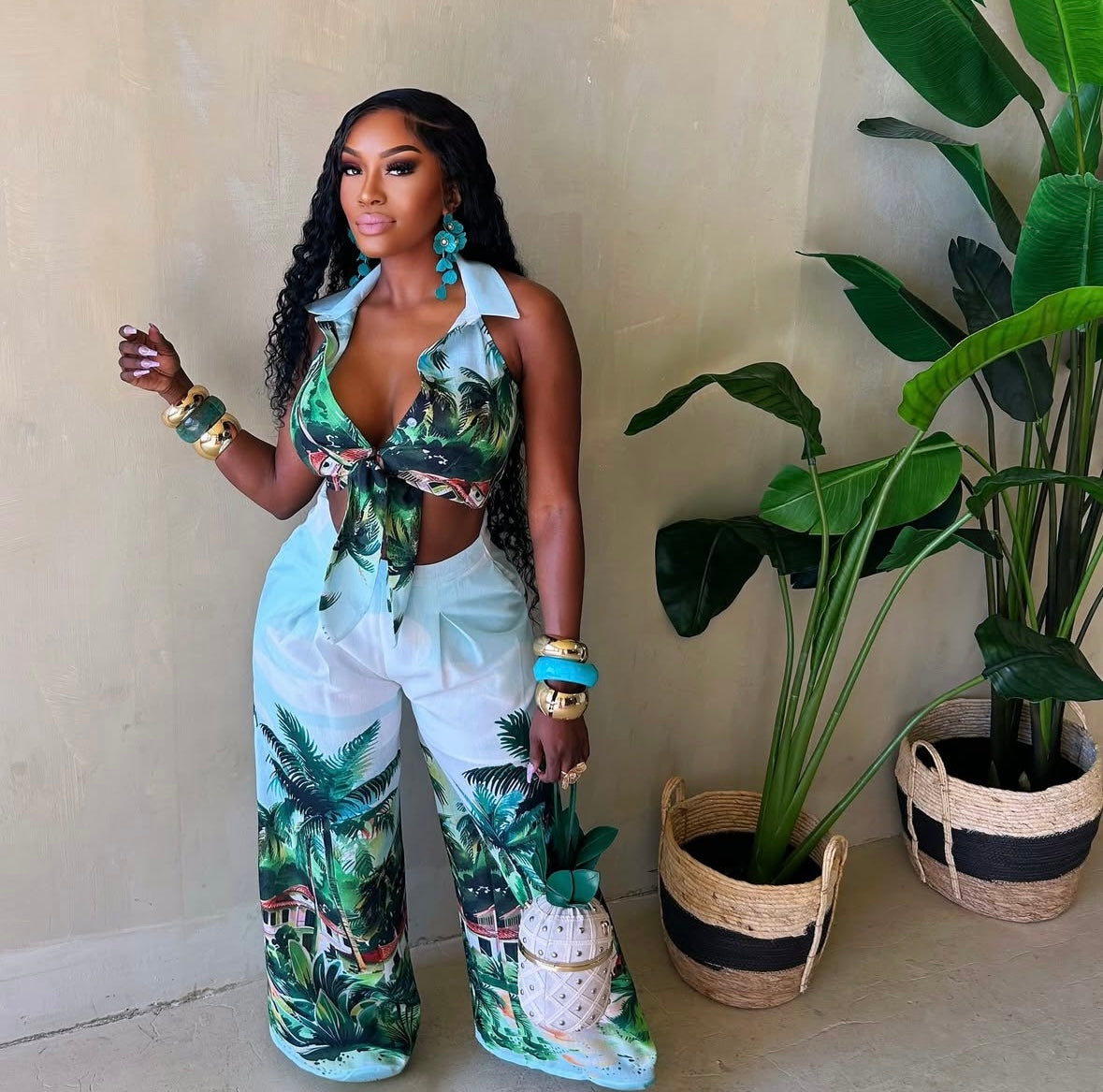 “Palmetto” 2 Piece Set
