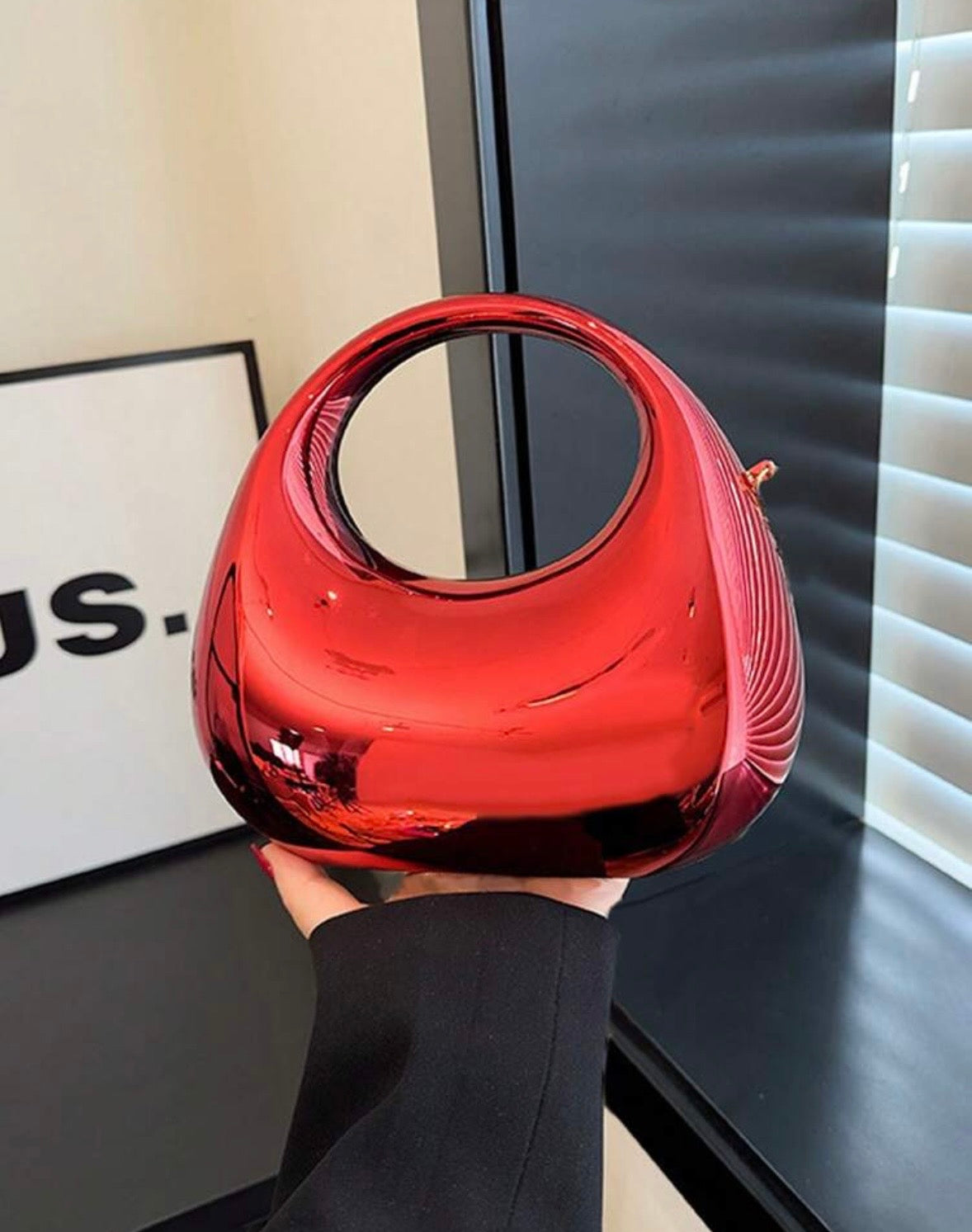 “Ironic Mini” Silver Handbag