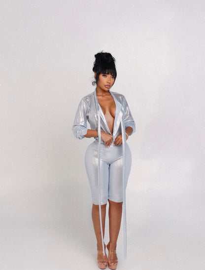 “Monochrome” Black 2 Piece Set