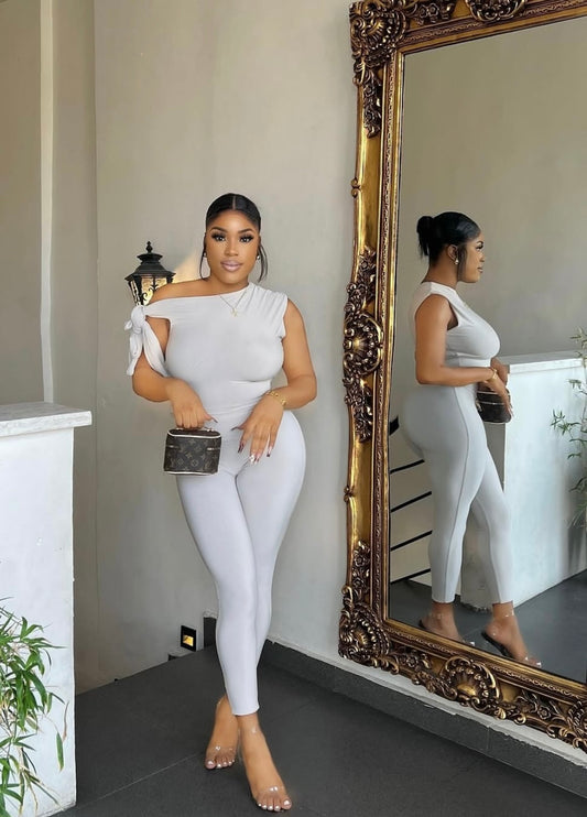 “Celest” White 2 Piece Set