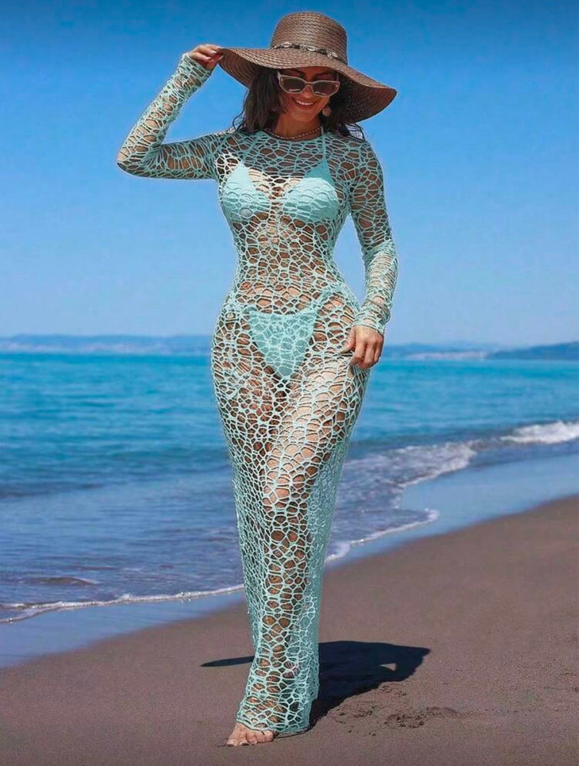 “Rapunzel” Apricot 3 Piece Swimsuit