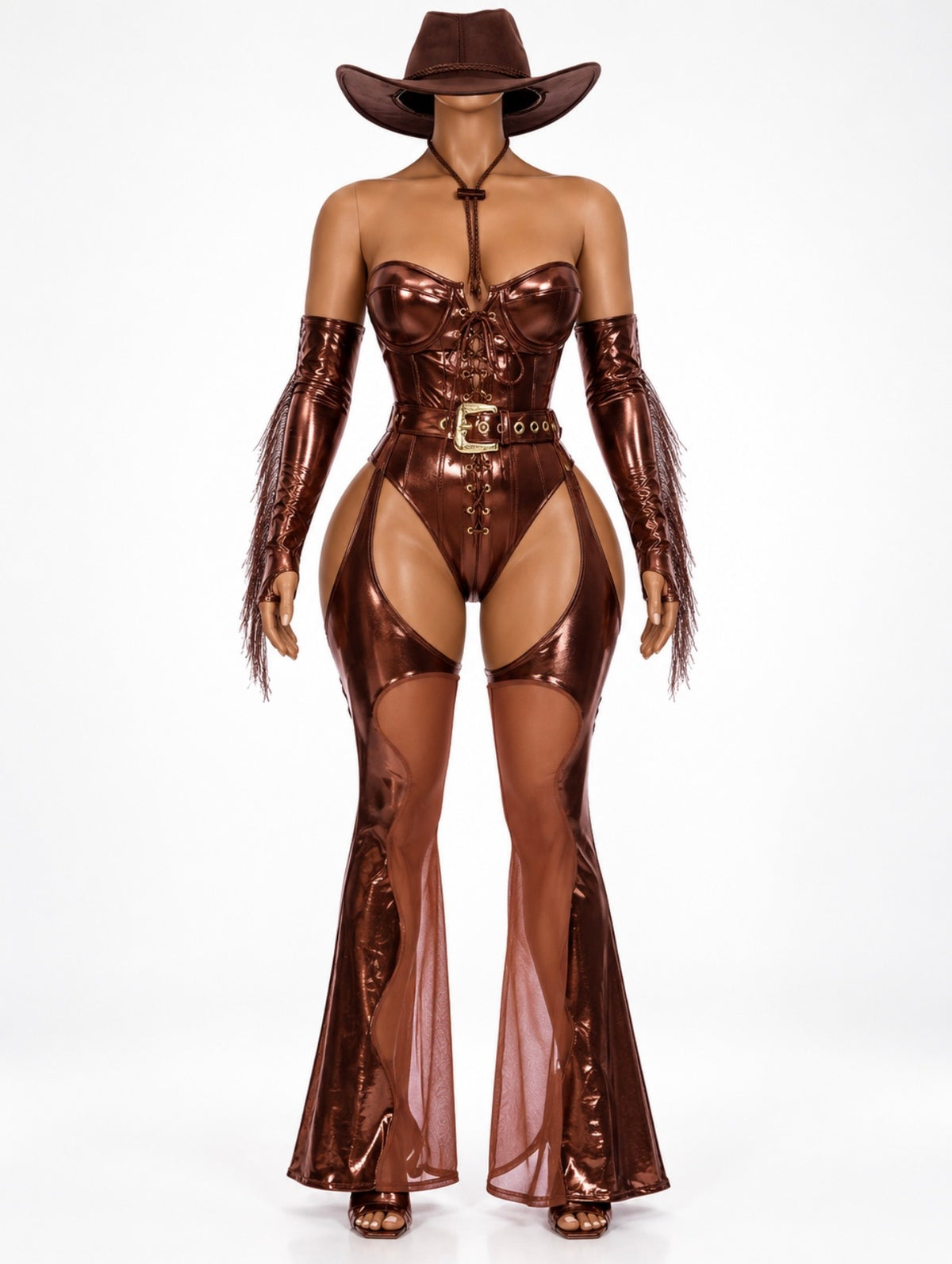 “Best In The West” Brown 3 Piece Costume Set