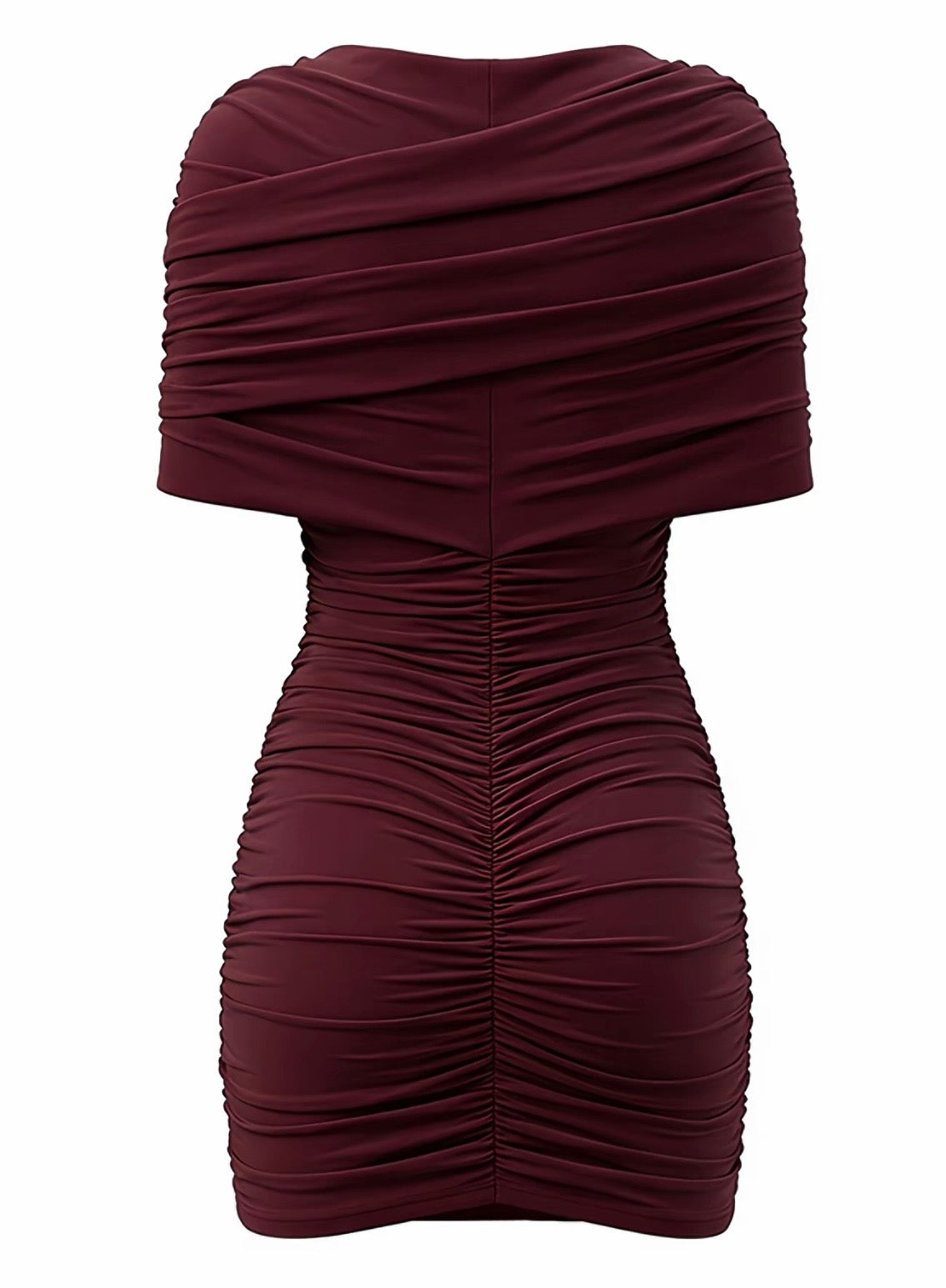 “Stella Rose” Burgundy Dress