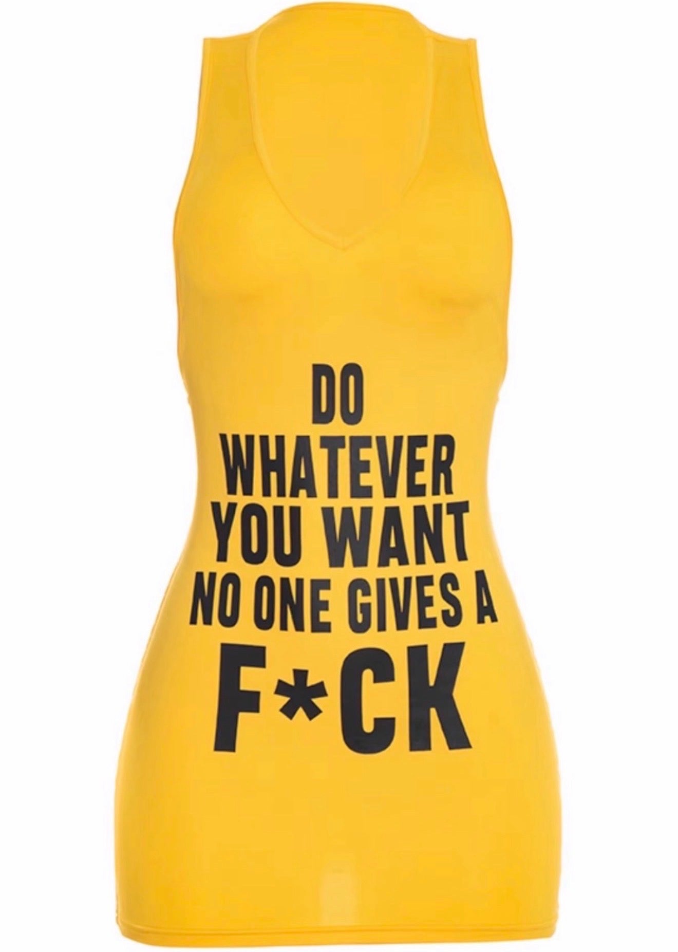 “Do Whatever” Black Dress