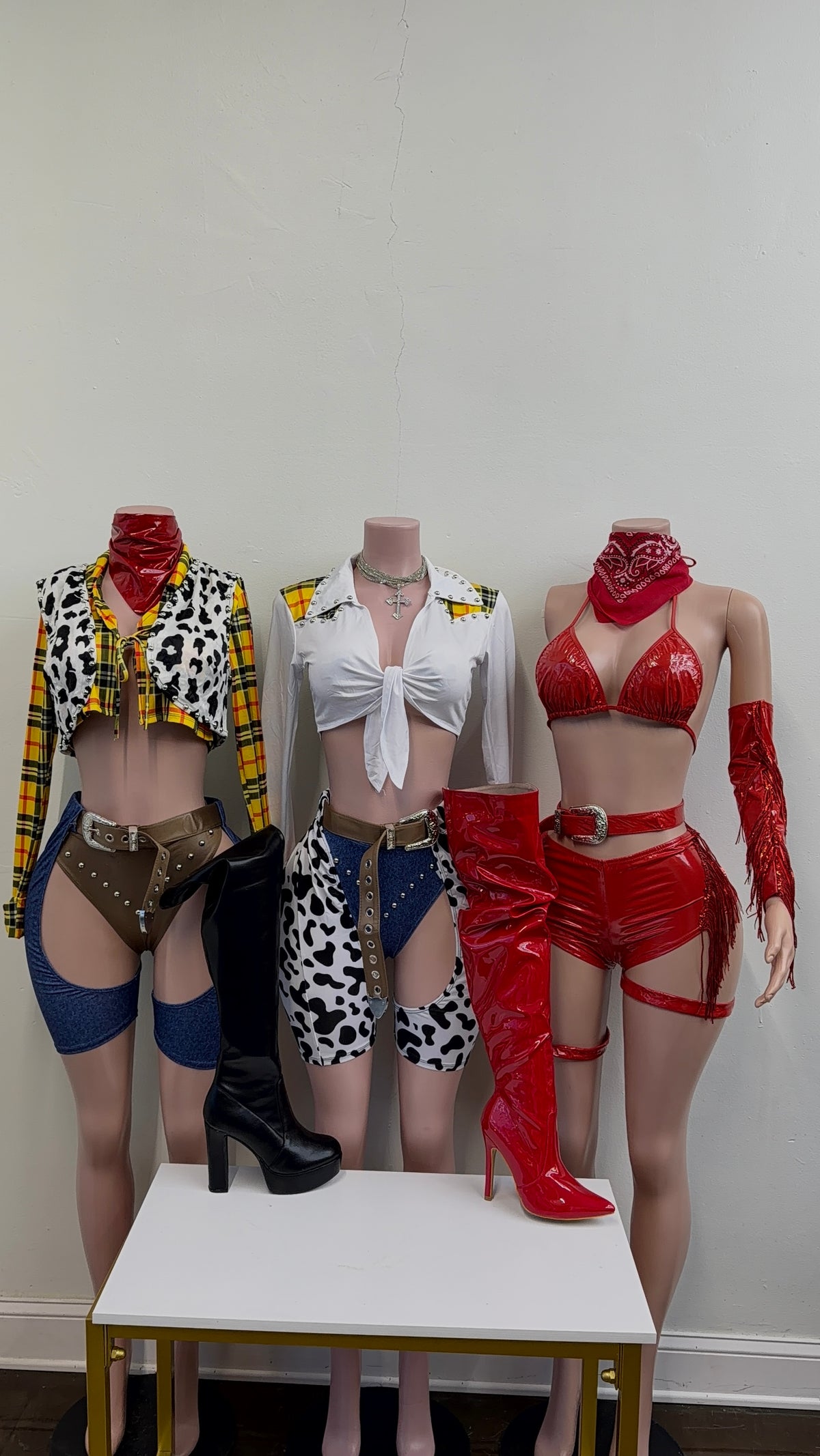 “Jesse Cowgirl” Multicolor 3 Piece Set