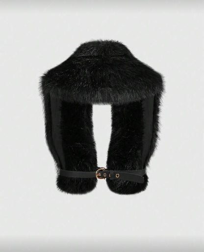 “Ferragamo Furr” Burgundy Top