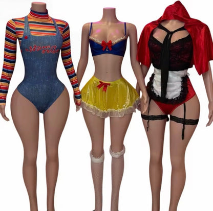 “Red Riding Hood” 3 Piece Costume
