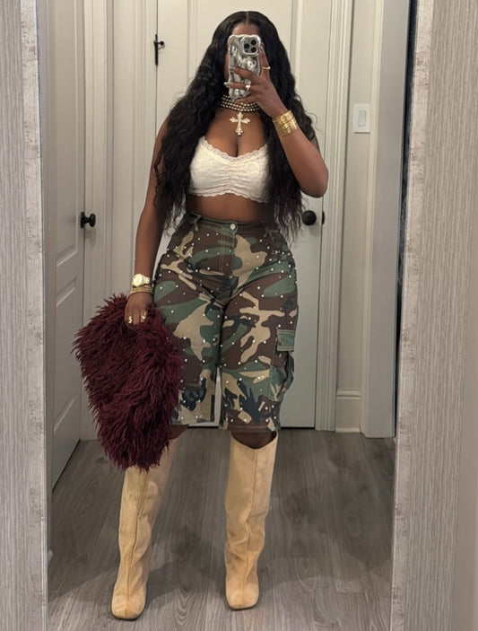 “Camo Combat” Shorts