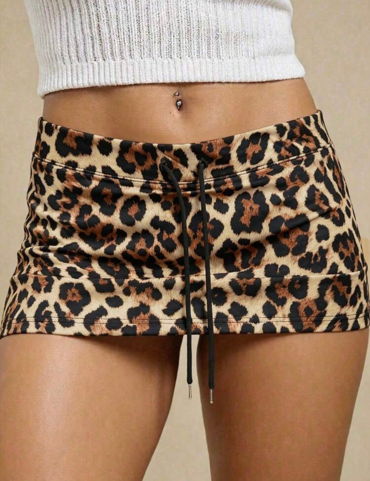 “Jay Jags” Leopard Skirt
