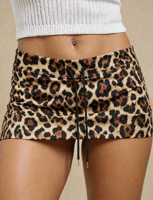 “Jay Jags” Leopard Skirt
