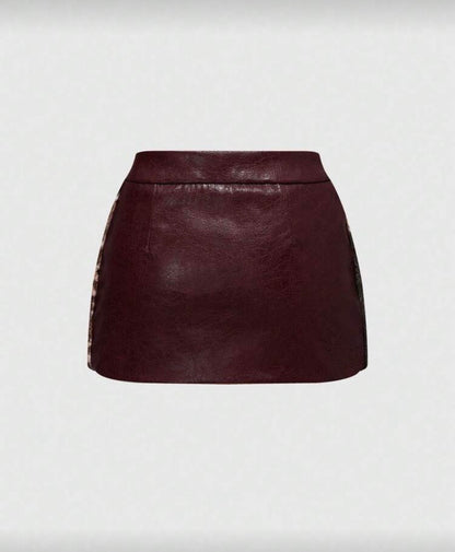 “Jungle Fever” Dark Brown Skirt