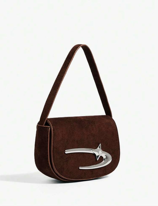 “Mercury” Brown Handbag