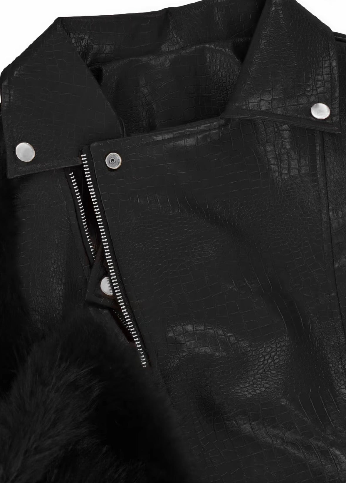 “Luxe Furr” Black Jacket