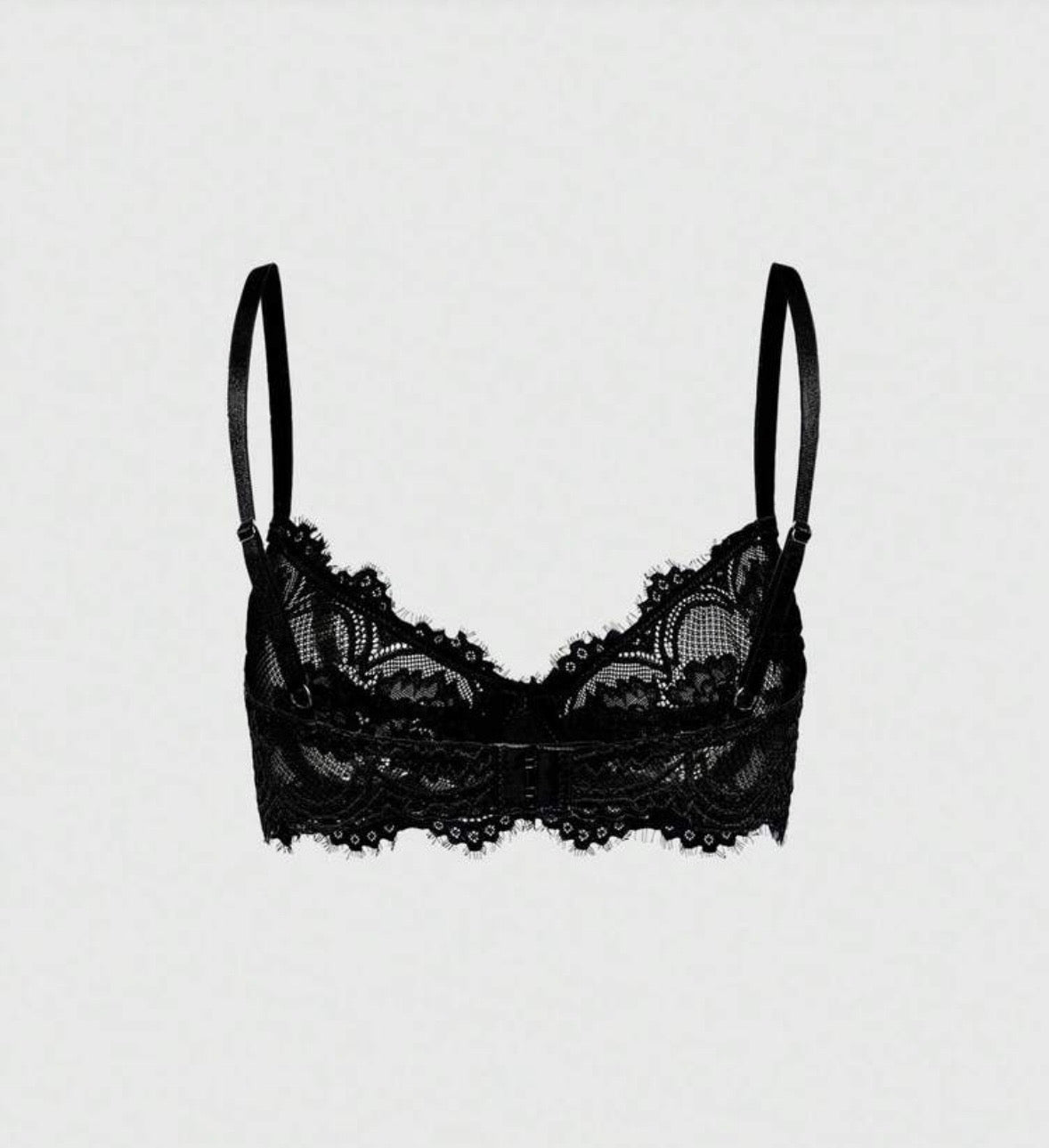 “Lisa Lace” Red Bralette