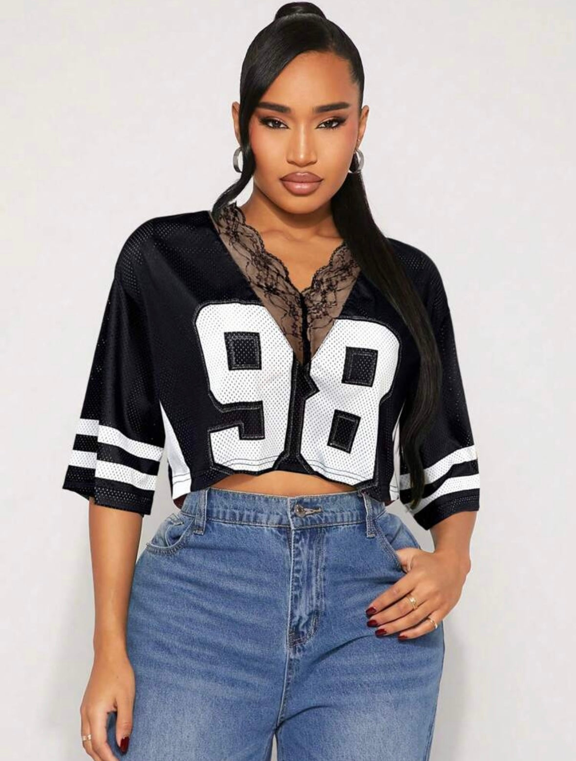 “Number Nine” Black Top