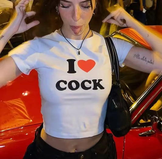 “I Love Him” White Top