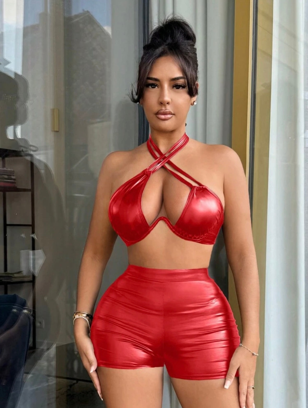 “Haute Stuff” Red 2 Piece Set