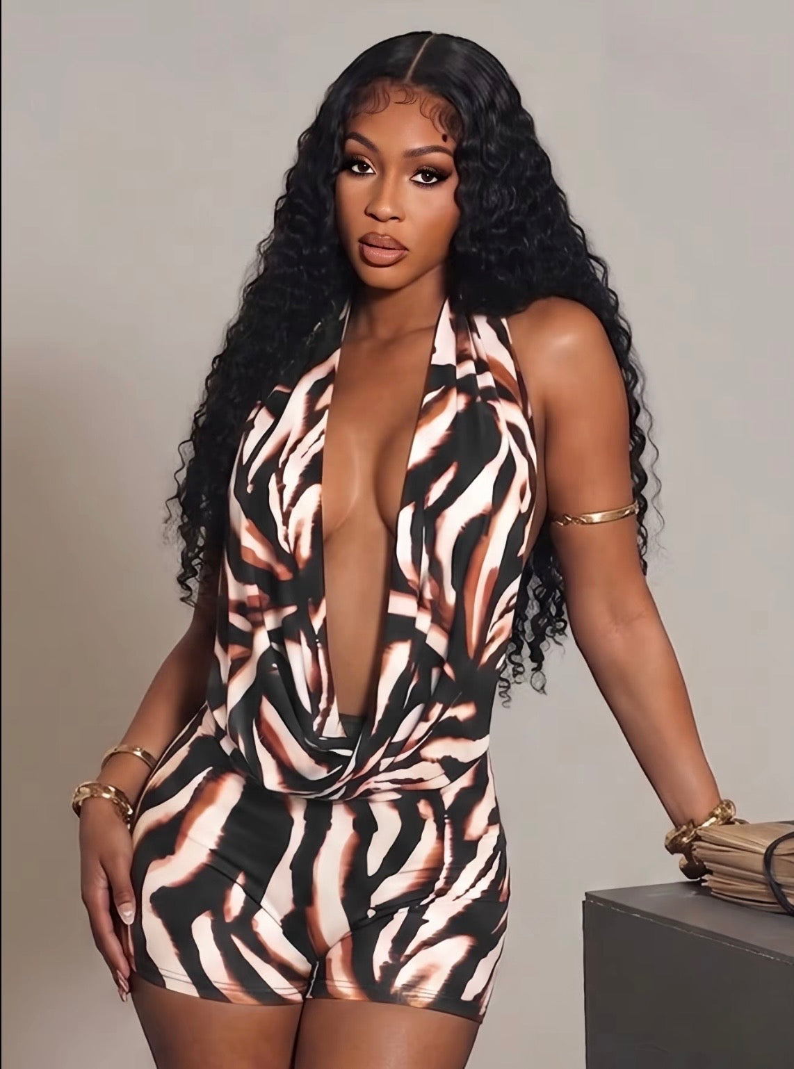 “Melissa” Brown 2 Piece Set