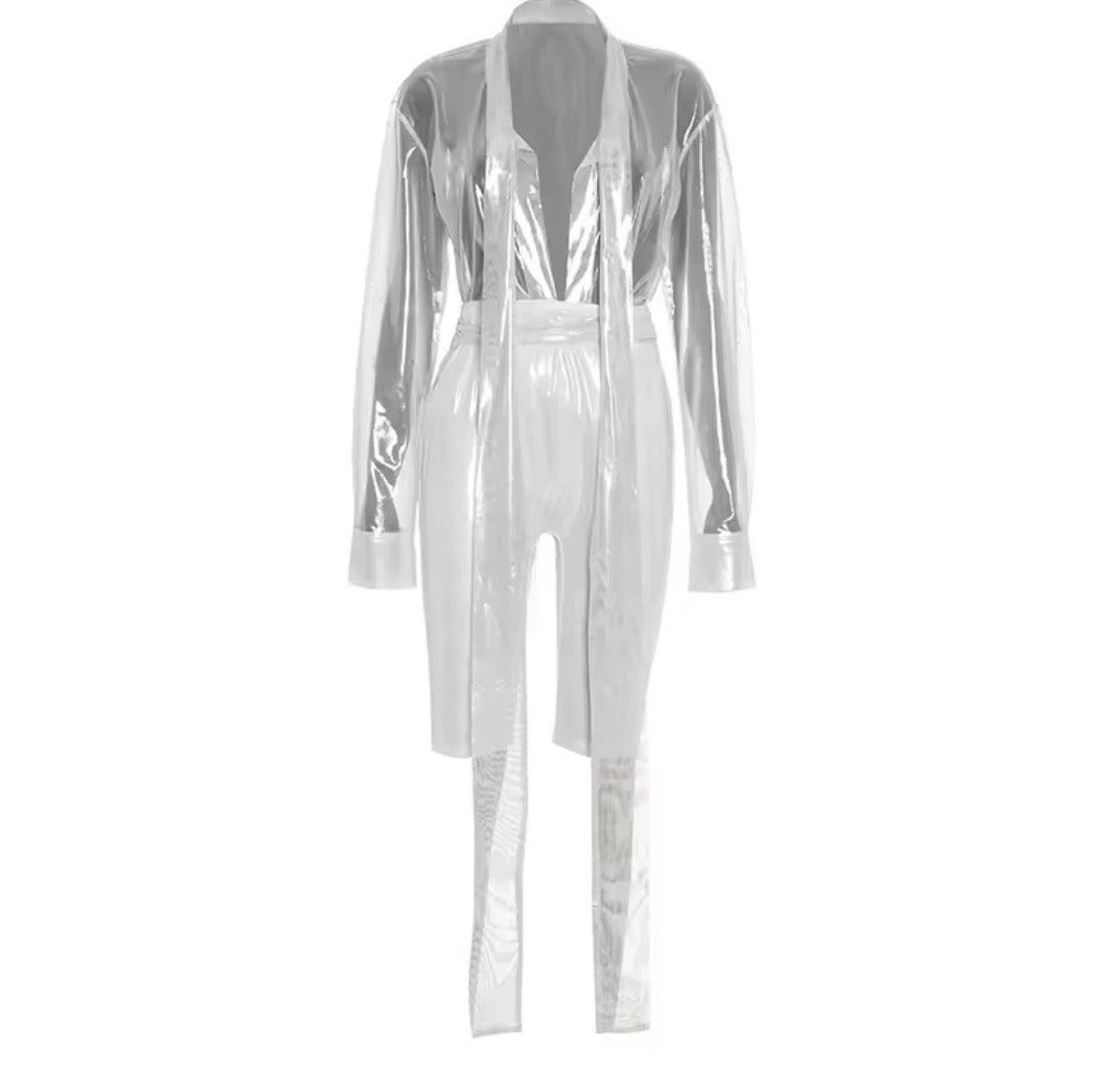 “Monochrome” Black 2 Piece Set