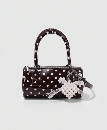 “Polka” Yellow handbag