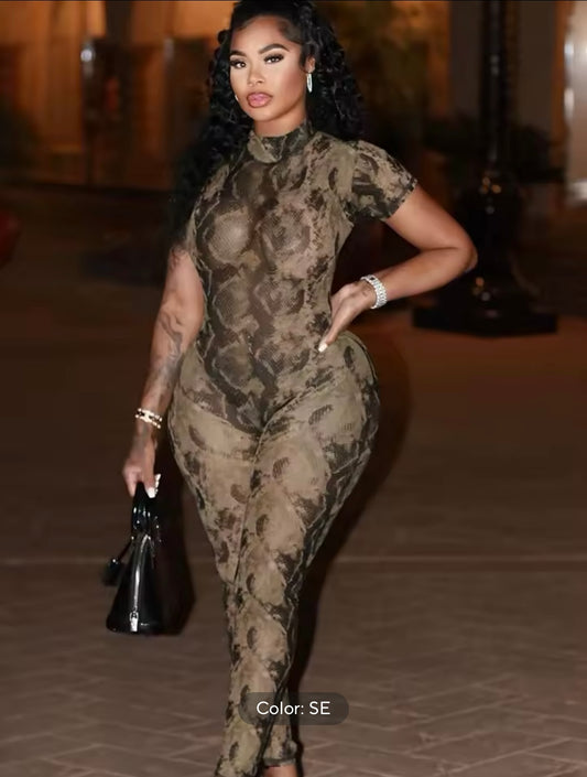 “Anaconda” Jumpsuit