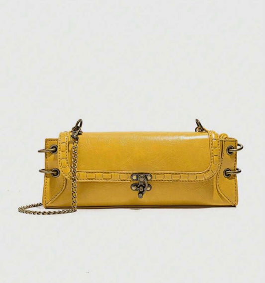 “Molly” Yellow Handbag