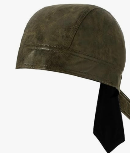 “Betty Biker” Green Hat