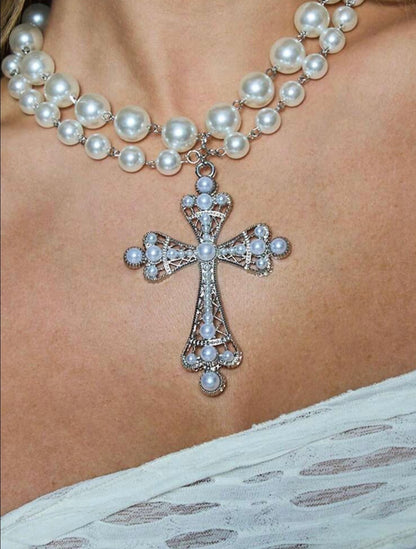 “Pearl World” Silver Necklace