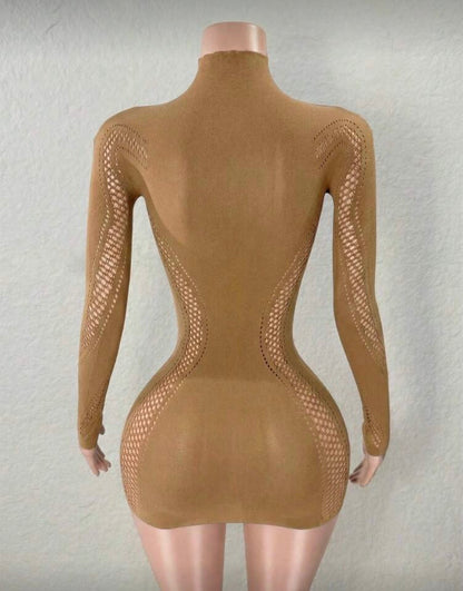 “Miskay” Brown Dress