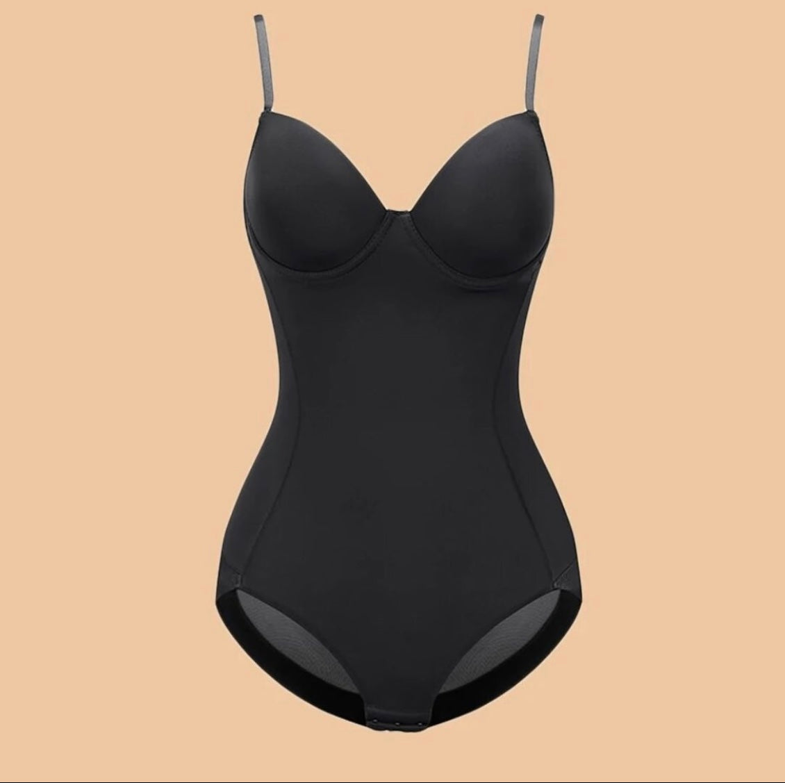 “Essential” Black Bodysuit