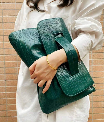 “Fierce” Silver Oversized Handbag