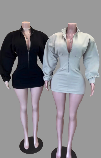 “Zhara” Black Dress