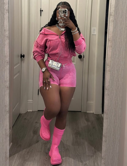 “Bubble Yum” Blue 2 Piece Set