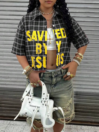“Save Me” Burgundy Top