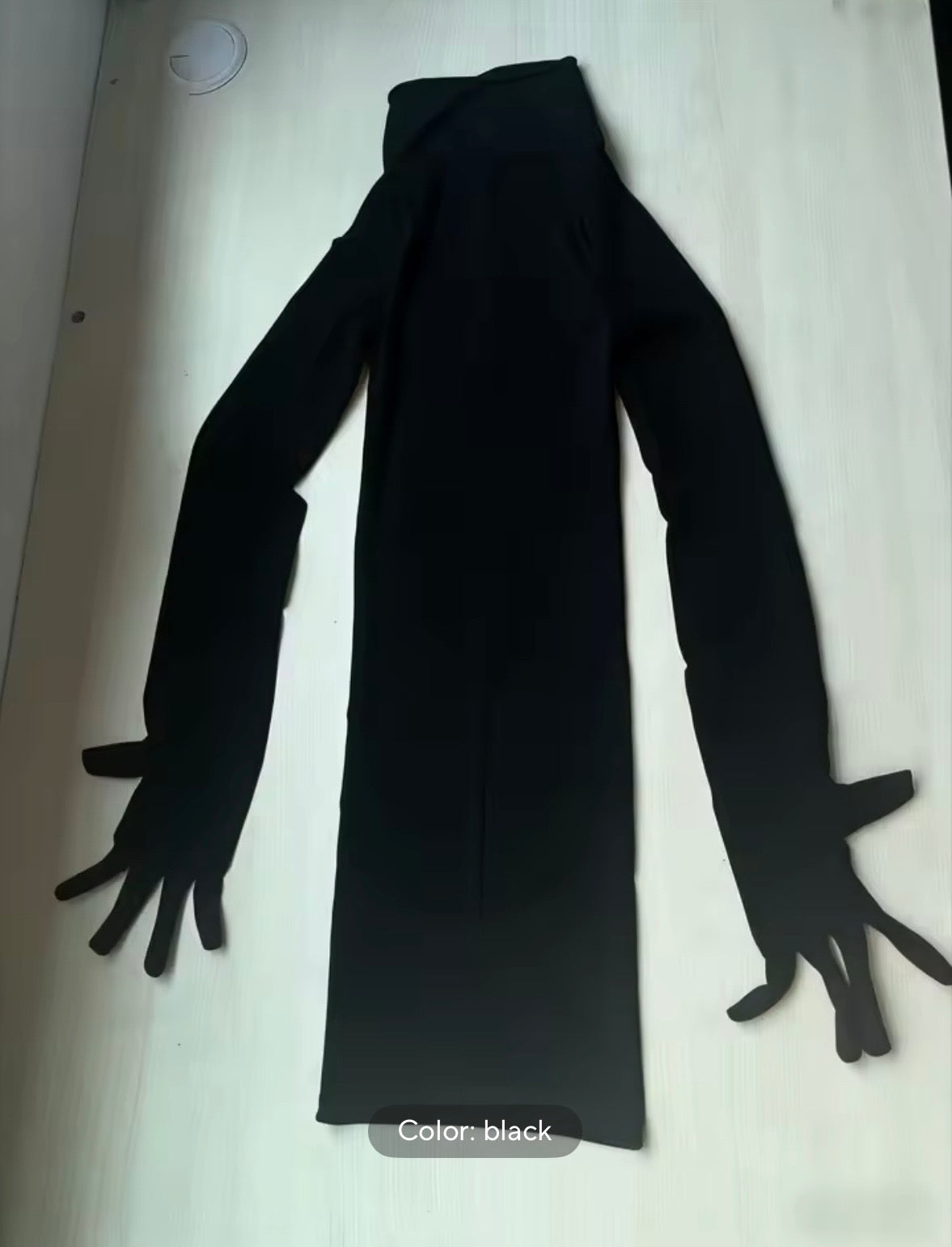 “Hands On” Nude Dress