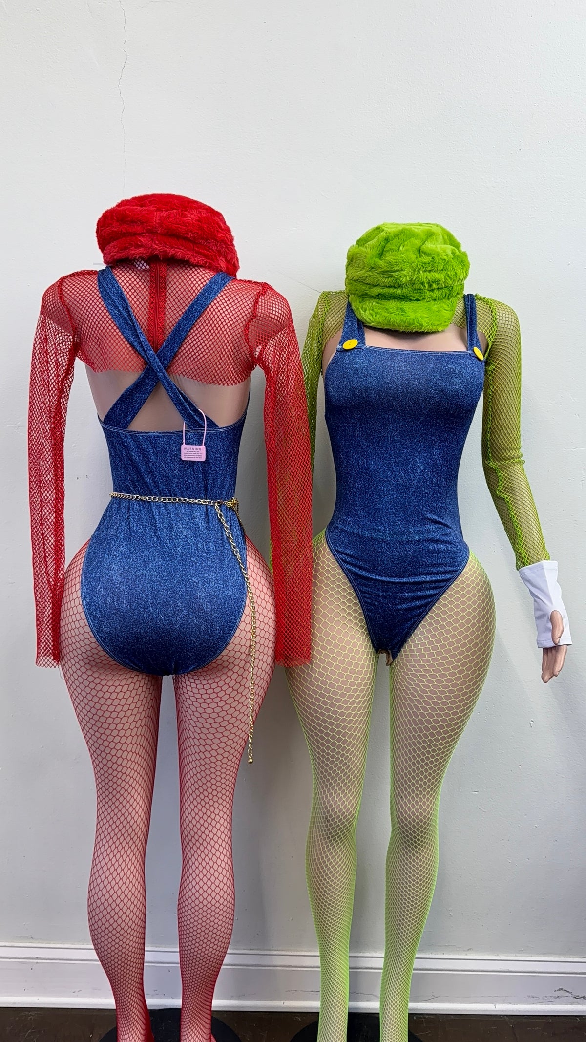 “Mario” Red 4 Piece Costume Set