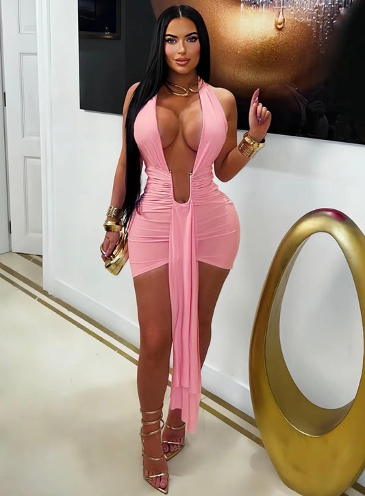 “His Karma” Pink Dress