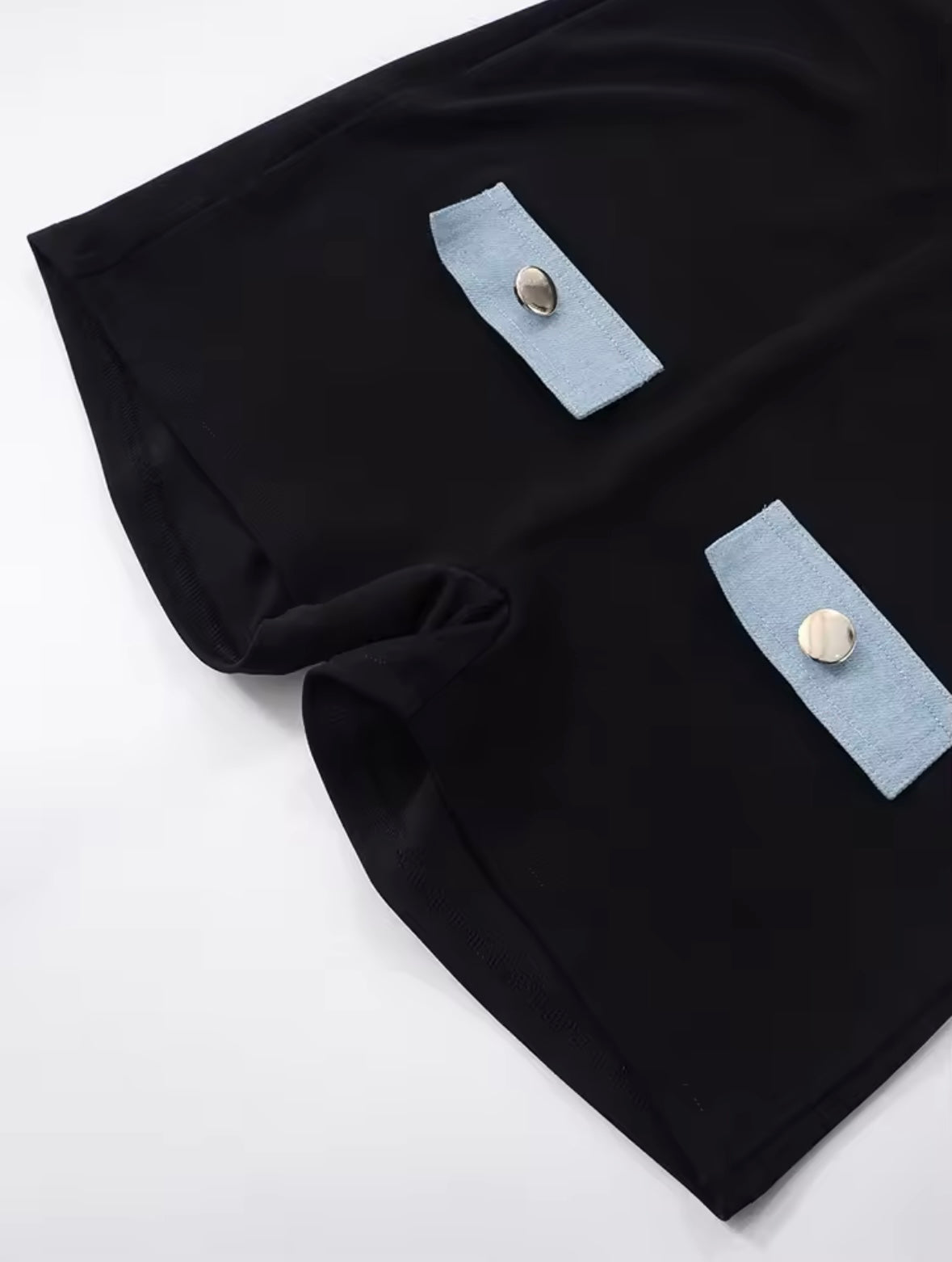 “Alexis” Black Romper