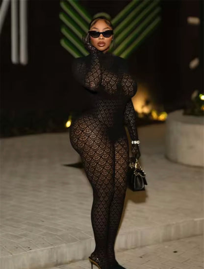 “Sade” Burgundy Jumpsuit