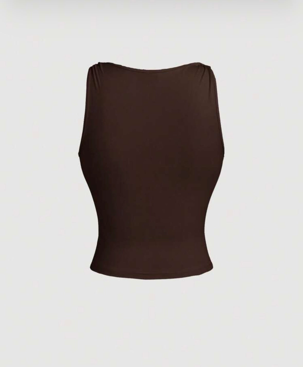 “Miss Adore” Brown Top