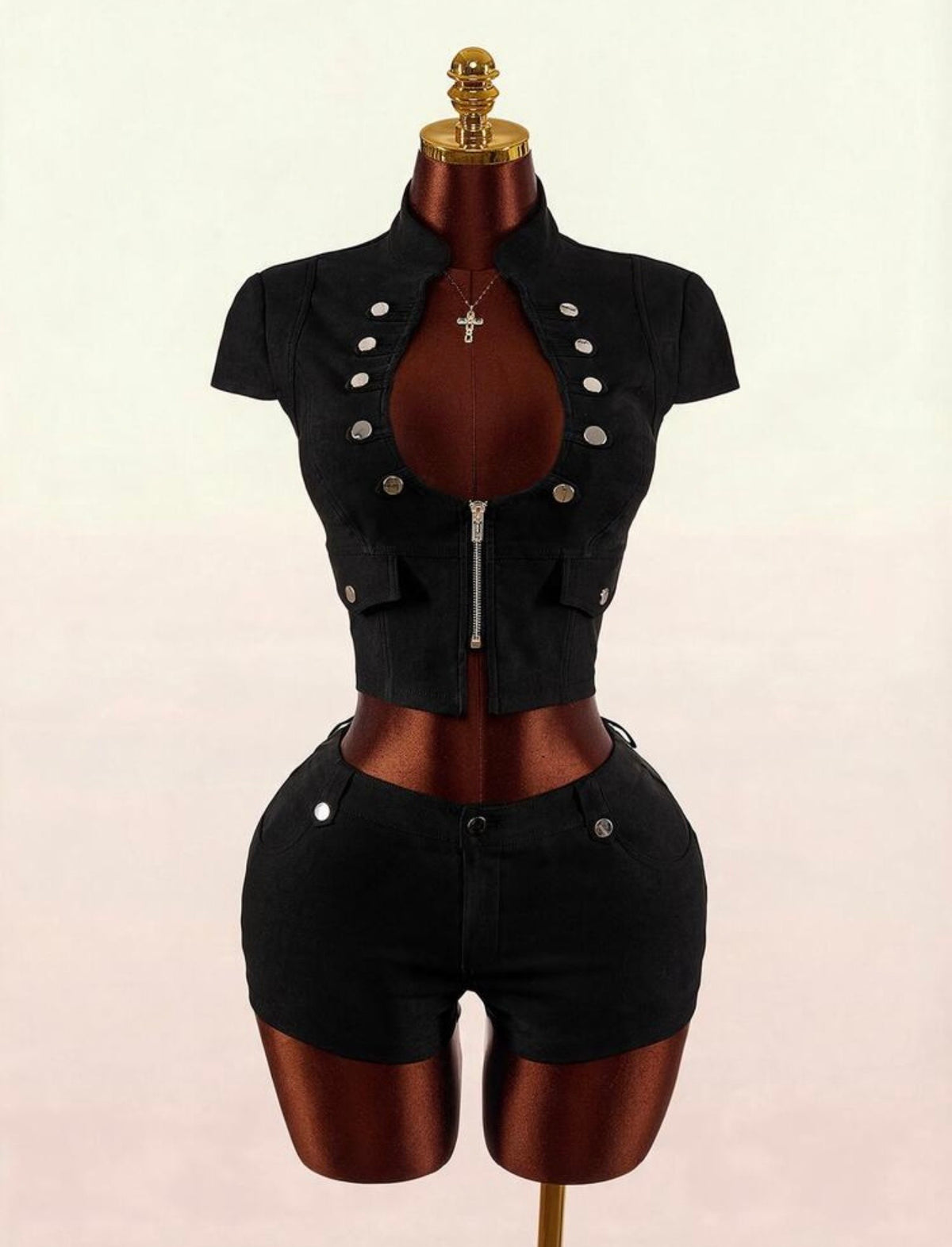 “Cadet” Black 2 Piece Set