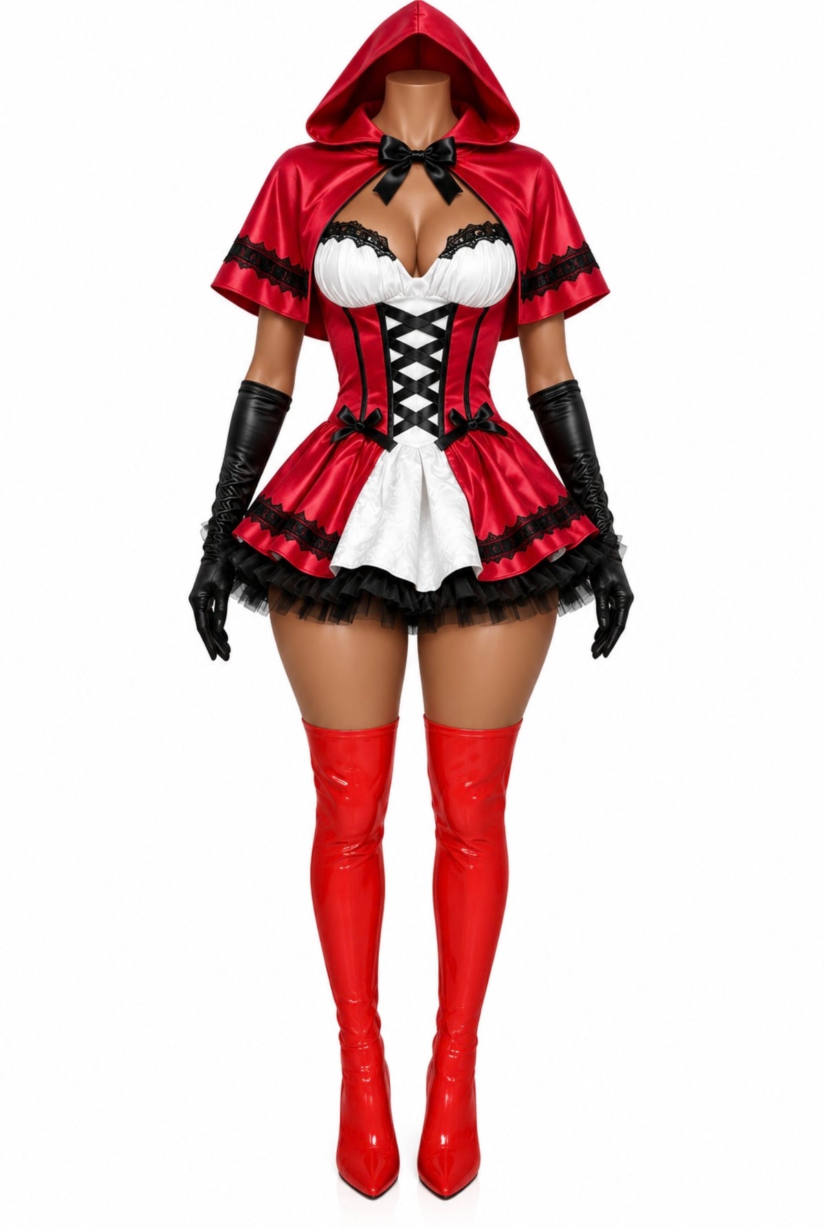 “Riding Into The Woods” Red 2 Piece Costume Set
