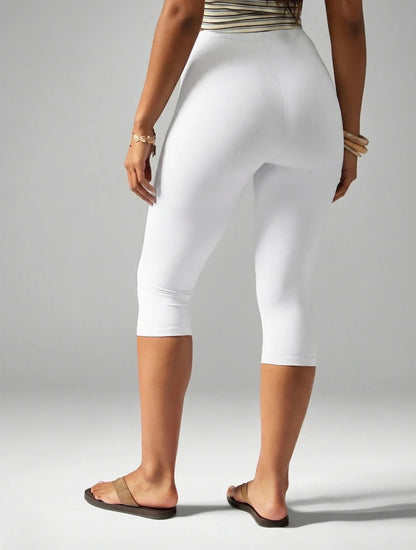 “Kay Kapri” White Shorts