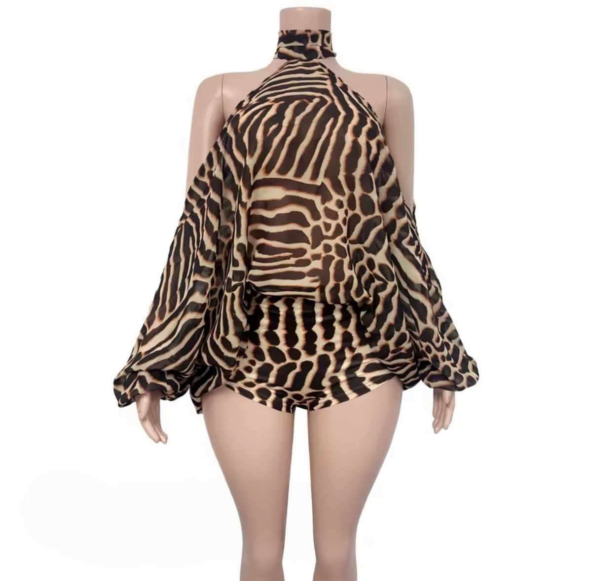 “Wild About Me” Brown 2 Piece Set