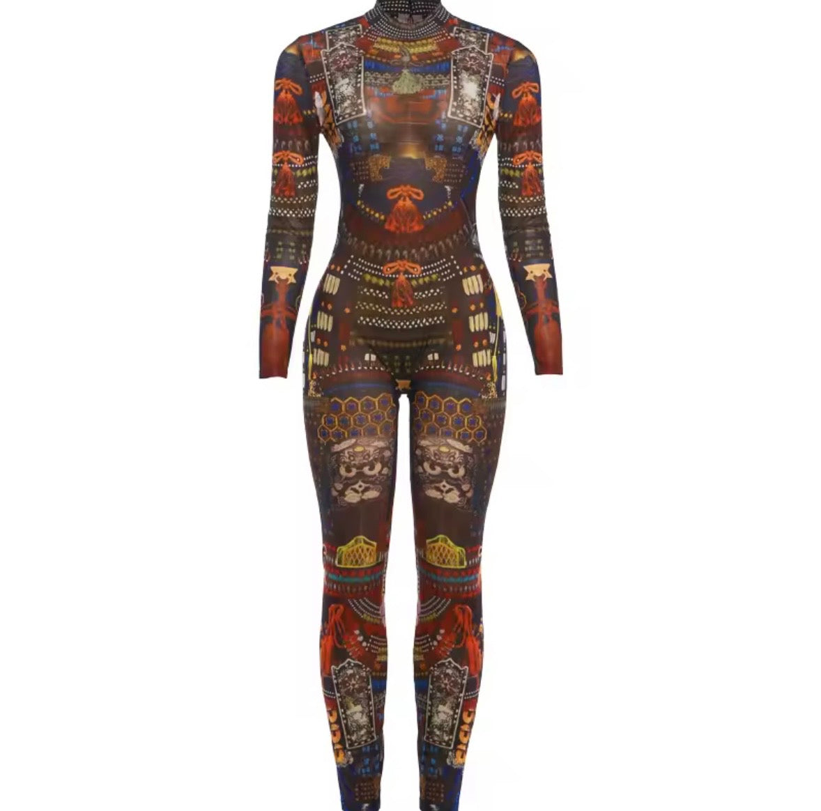 “Crucial Color” Multicolor Jumpsuit